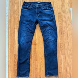 Mavi Men's Marcus Slim Straight Jeans in Dark Blue